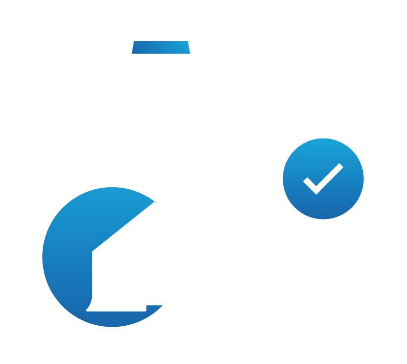 truck, tent, satellite, checkmark